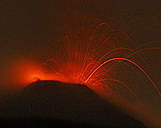 Most Recent Arenal Volcano strombolian eruption picture!
