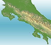 Costa Rica 3D view